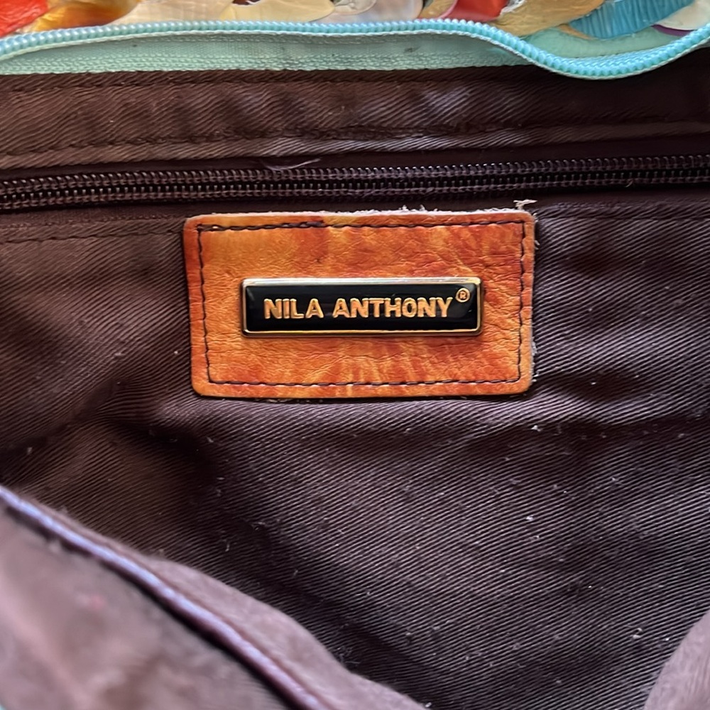 Nila Anthony Multicolor Patchwork Leather Hobo Ba… - image 5